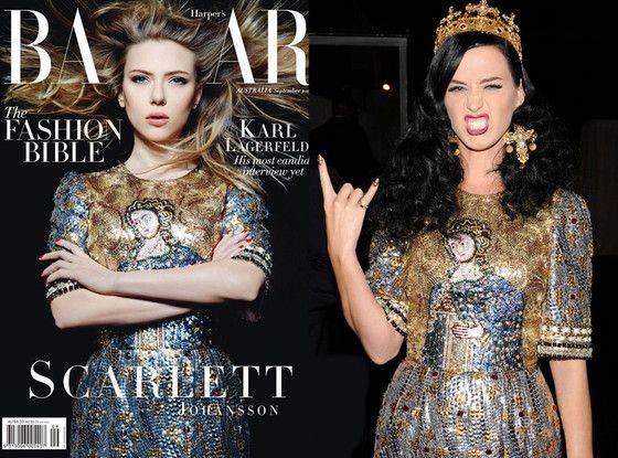 Scarlet Johansson dengan Katy Perry