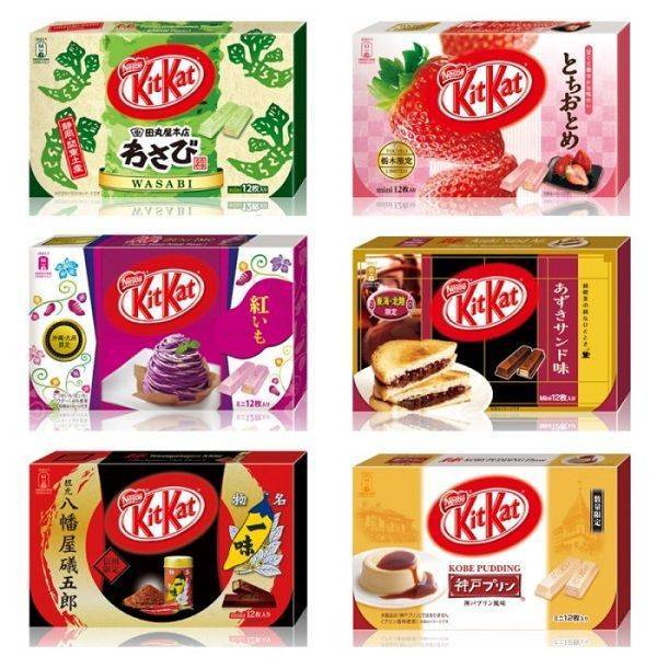 Ada Lebih Dari 200 Jenis Rasa Kit Kat Di Jepang
