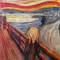Edward Munch Poster Seni Cetak